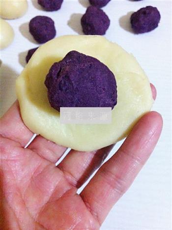 紫薯馅酥饼的做法图解11