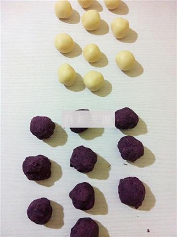 紫薯馅酥饼的做法图解4
