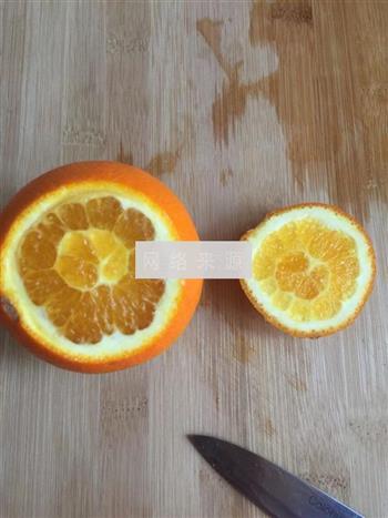 橙香姜撞奶的做法步骤2