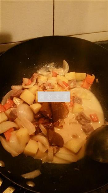 土豆咖喱牛肉饭的做法图解5