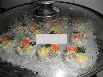 四喜蒸饺的做法步骤5