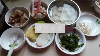 简单版韩式大酱汤的做法步骤1