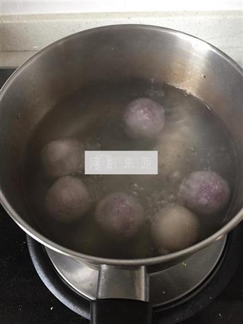 水晶紫薯汤圆的做法步骤8