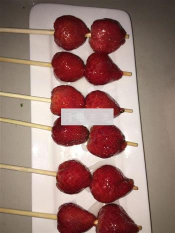 草莓糖葫芦的做法步骤5
