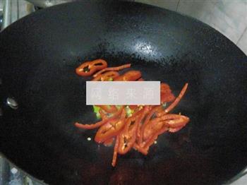 辣椒炒肉片的做法步骤7
