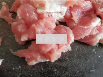 西葫芦炒肉片的做法步骤1