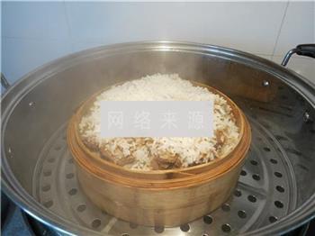 苇叶糯米蒸排骨的做法步骤11