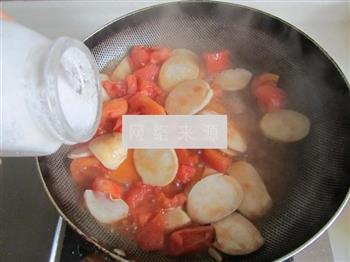 番茄杏鲍菇炒蛋的做法步骤8
