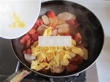 番茄杏鲍菇炒蛋的做法步骤9