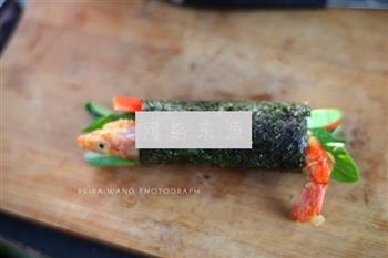 炸虾寿司卷的做法步骤7
