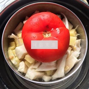 番茄焖饭的做法步骤3