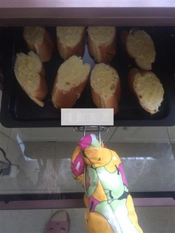 简易版蒜香面包的做法步骤9