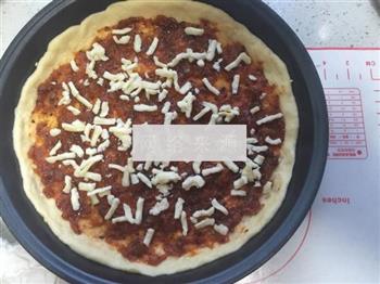 蘑菇培根披萨的做法图解11