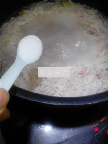 萝卜丝丸子汤的做法步骤12