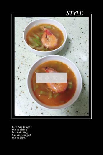 鲜虾萝卜汤的做法图解8