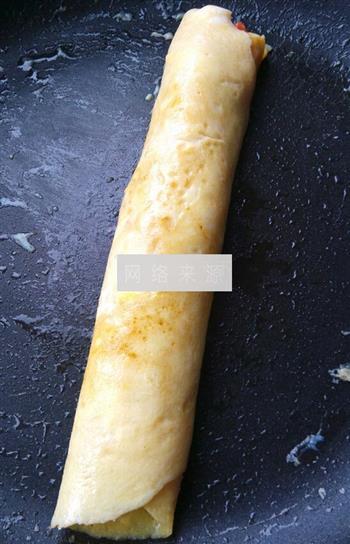 蛋包饭寿司卷的做法步骤6