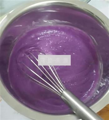 紫薯慕斯蛋糕的做法步骤4
