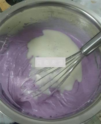 紫薯慕斯蛋糕的做法步骤6