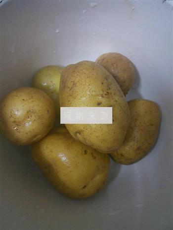 焗烤土豆泥的做法步骤1