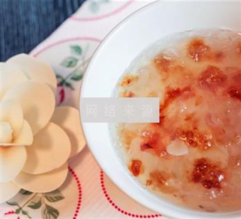 桃胶皂角米炖燕窝的做法步骤6