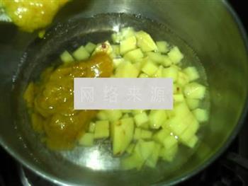 咖喱土豆西多士的做法步骤3