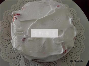 草莓奶油蛋糕的做法步骤6