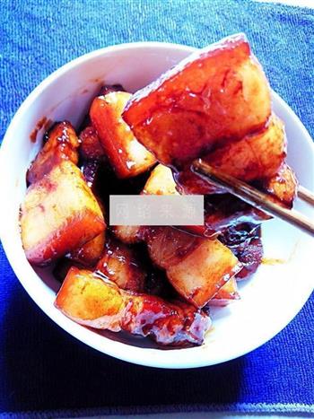 电饭锅红烧肉的做法步骤11