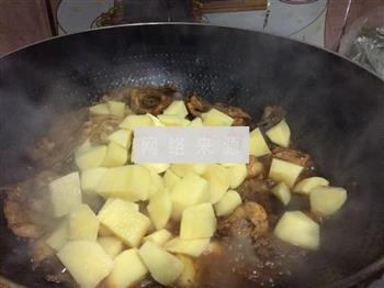 红烧土豆鸡块的做法步骤4