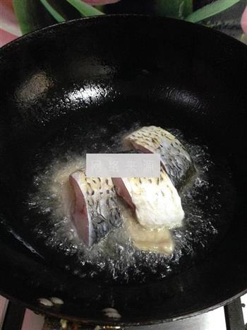 葱烧酱香鲤鱼块的做法图解6