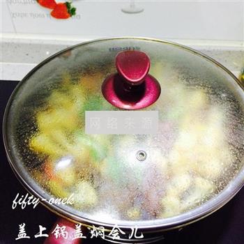 腊肠炒花菜的做法步骤10