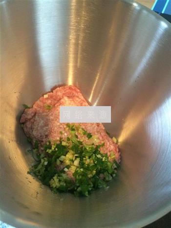 猪肉丸子白菜汤的做法步骤3