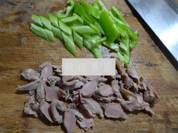 尖椒鸡胗炒雷笋的做法步骤4