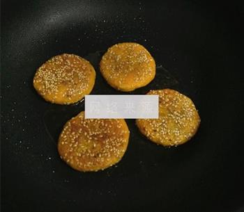 自制紫薯南瓜饼的做法步骤14