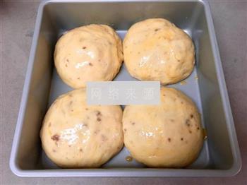 核桃奶香小面包的做法步骤5