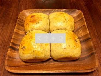 核桃奶香小面包的做法图解6