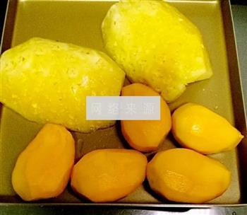 凤梨芒果酱的做法步骤1