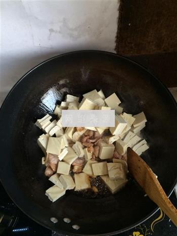 家常葱烧豆腐的做法步骤7