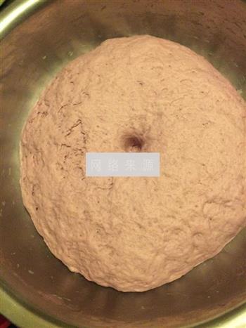 奶香紫薯豆沙包的做法图解14