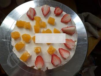 双层生日蛋糕的做法图解7