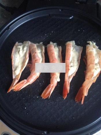腐乳烤虾的做法步骤3