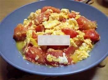懒人极速番茄炒蛋的做法步骤8