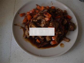 电饭锅版羊肉抓饭的做法步骤4