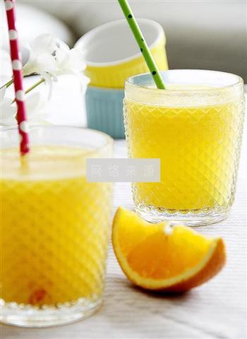鲜榨蜜梨香橙汁的做法步骤13