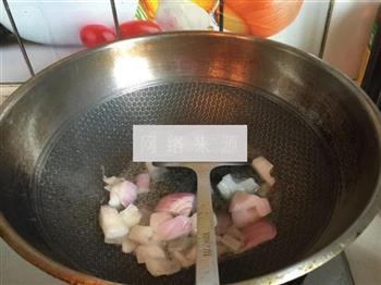 茄子腊肠糙米焖饭的做法步骤6