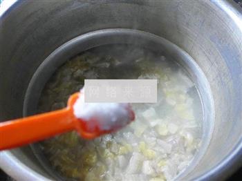 酸菜粉条煮龙骨的做法步骤8