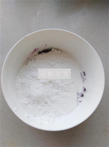 紫薯松糕的做法步骤2