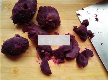 原味核桃紫薯泥的做法图解5
