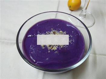 原味核桃紫薯泥的做法图解8
