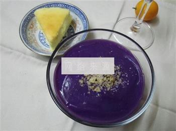 原味核桃紫薯泥的做法步骤9