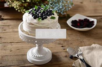 蓝莓奶油电饭煲蛋糕的做法步骤10